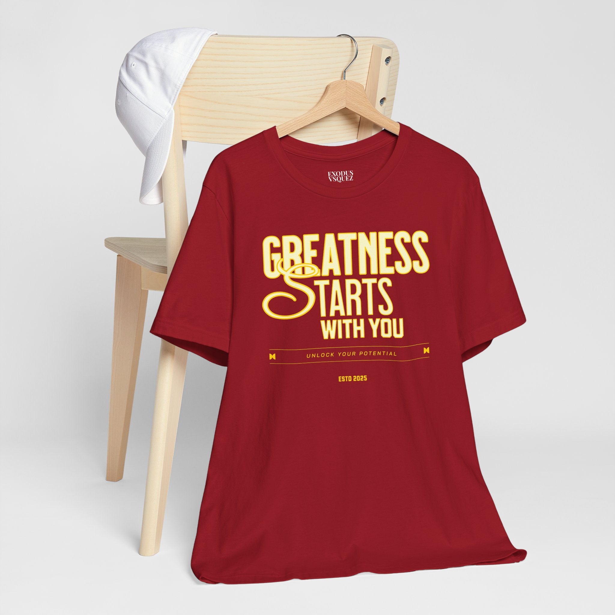 Cotton Greatness Starts Jersey