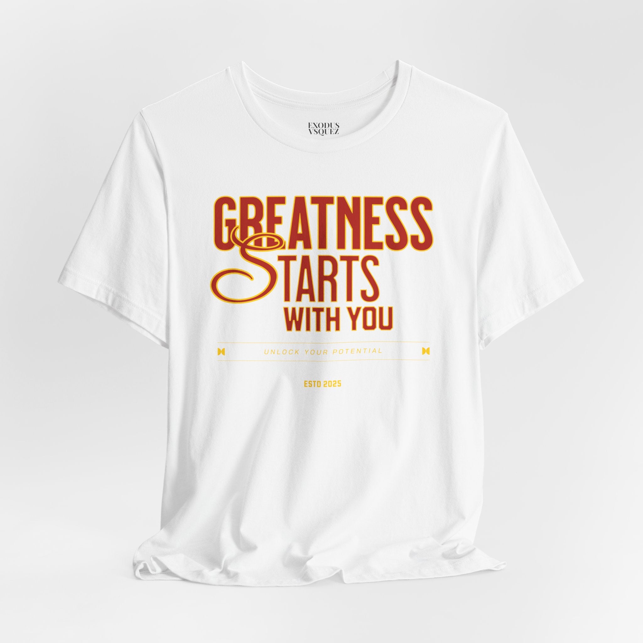 Cotton Greatness Starts Jersey